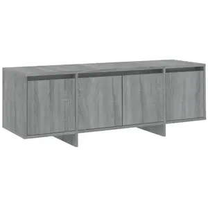 Meuble TV Sonoma gris 120x30x40,5 cm pas cher