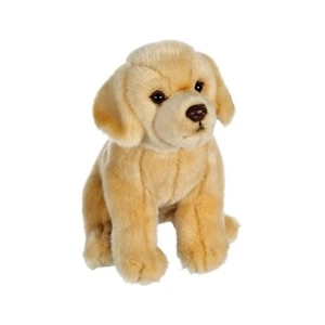 Non communiqué Peluche Chien Labrador GIPSY TOYS Assis 25 cm pas cher