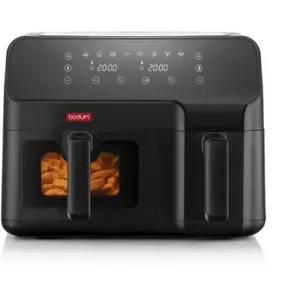 Friteuse Electrique sans huile - BODUM - Double compartiment 3,2L et ... pas cher