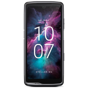 Smartphone crosscall stellar m6 6,1 5g double nano sim 128 go noir