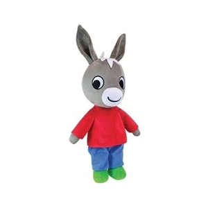 Peluche TROTRO - JEMINI - +/- 61 cm - Mixte - Rouge - Bébé TU