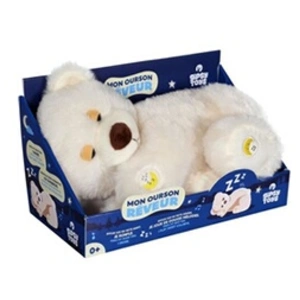 Peluche - Gipsy Toys - Ourson reveur sonore - 30cm TU pas cher
