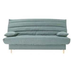 Clic Clac 3 Places - Vert Amande - Couchage 125x190 Cm - Avec Coussins