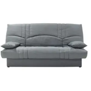 Clic Clac 3 Places Thelma - Tissu Soro Gris Moyen - Couchage 125x190 C...