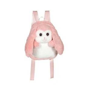 Fluffy Bag  GIPSY TOYS  Sac a dos en peluche  Lapin   et   30 cm