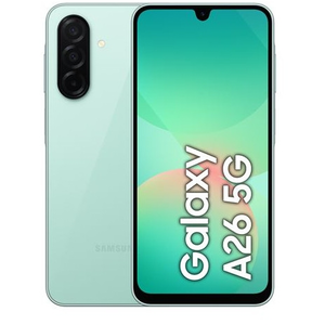 Smartphone samsung galaxy a26 6,7 5g nano sim 128 go vert d'eau pas cher