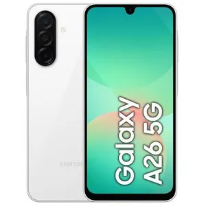 Smartphone samsung galaxy a26 6,7 5g nano sim 128 go blanc pas cher