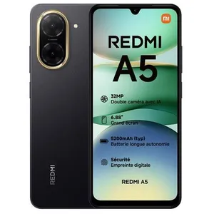 Smartphone Xiaomi Redmi A5 6,88" Double nano SIM 128 Go Midnight Black pas cher