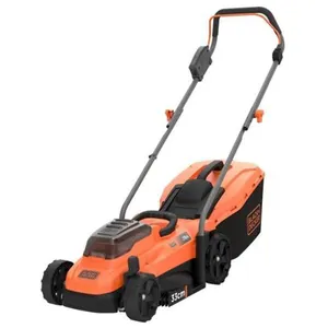 Non communiqué Tondeuse a Gazon sur batterie 18V 33cm de coupe BLACK DECKER BCMW3318NXJ Livré sans bat pas cher