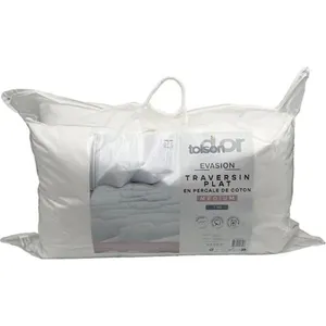 Comparateur de prix : Toison d'or - Oreiller - Evasion - Confort médium - 50x70 cm - Blanc
