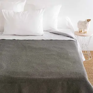 Couverture 100% laine Woolmark 700g Volta TOISON D'OR 180 x 240 cm Laine