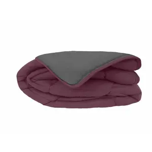 Comparateur de prix : Toison d'Or Cocoon Couette, Prune/Acier, 240cm x 260cm