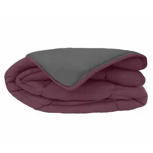 Toison d'Or Cocoon Couette, Prune/Acier, 220cm x 240cmVendu parcarrefour