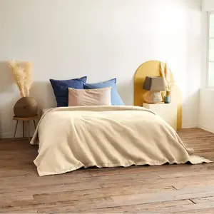 Toison d'Or Couverture, Creme/Creme, 220cm x 240cm