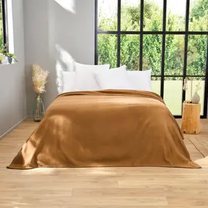 Toison d'Or Couverture, Chamois, 240cm x 300cm pas cher
