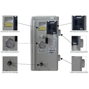 OCLAIR CHIMIE Pompe à chaleur pacfirst ne wifi 18 kw mono pas cher