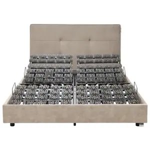 ENCADREMENT DÉCO TISSU TEMPUR® POUR SOMMIER DE RELAXATION pas cher