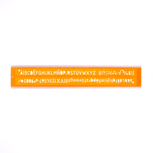 MINERVA Trace Lettres ISO3098/1 n°10 pas cher