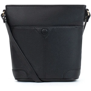 Hexagona  Sac Bandouliere Fagola  Preta pas cher