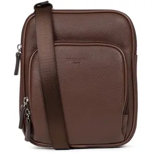 Hexagona Sacoche Cuir CONFORT Chocolat June pas cher