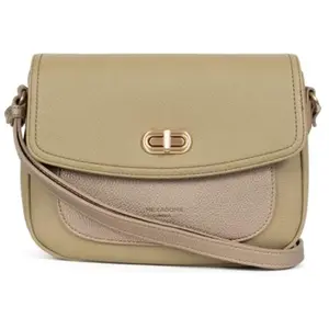 Comparateur de prix : Hexagona Sac porté travers ABI Kaki/Bronze Nola beige