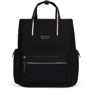 Hexagona Sac transformable 13'' & A4 Cuir KAYA Noir en toile Page pas cher
