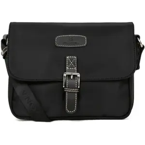 Hexagona Sac porté travers DIVERSITE Noir Fleur pas cher