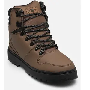 DC Shoes Peary Tr - Bottines en cuir - Homme - Marron. pas cher