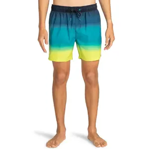 Comparateur de prix : Maillot de bain Billabong All Day Fade Layback 16 Inch bleu vert - M