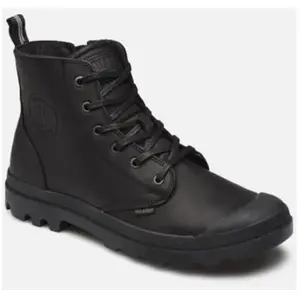 PAMPA ZIP LEATHER par Palladium Noir 44 Homme pas cher