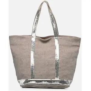 Cabas M Zippe Lin par Vanessa Bruno Marron T.U SacsVendu parsarenza