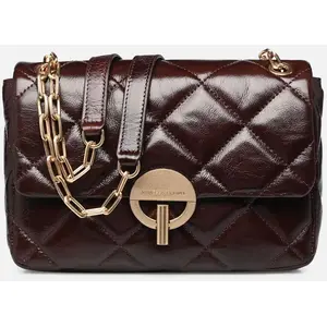 Grand Moon Matelasse En Cuir Craquele par Vanessa Bruno Marron T.U Sac...Vendu parsarenza