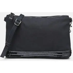 Sac pochette baguette sequins toile de coton Vanessa Bruno pas cher