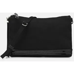 Sac pochette baguette sequins toile de coton Vanessa Bruno pas cher