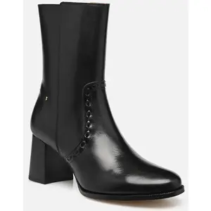 Bottines Seventies Talon 70Mm En Cuir Lisse par Vanessa Bruno Noir 41 ...Vendu parsarenza