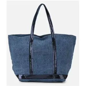 Cabas L Zippe Denim par Vanessa Bruno Bleu T.U SacsVendu parsarenza