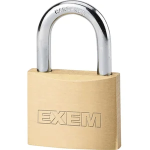 Cadenas laiton à clés - Largeur 50 mm - Exem pas cher