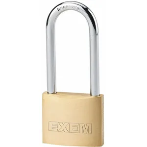 Cadenas laiton à clés - Largeur 40 mm - Anse demi-haute - Exem pas cher