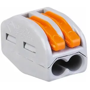 WAGO Borne de connexion universelle 2 fils - Série 222 - Vendu par 50 - Wag... pas cher