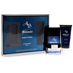AB Spirit Millionaire Dark Fusion - Lomani Coffret Cadeau 100 ml pas cher