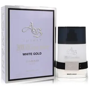 AB Spirit Millionaire White Gold - Lomani Eau De Parfum Spray 100 ml pas cher