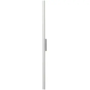 KOSILUM Longue applique murale blanche épurée extérieur - Sambai pas cher