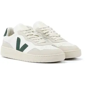 Comparateur de prix : Veja V-90 Baskets Hommes Blanches/Chypre En Cuir EU 42