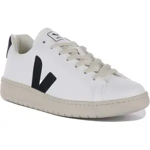 Veja Urca CWL Baskets à Lacets synthétiques pour Femme, Blanc/Bleu Marine (EU 38)
