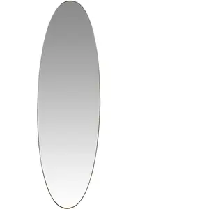 Maisons du Monde Miroir ovale en métal doré 46x150 pas cher