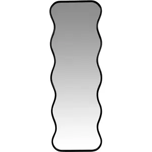Maisons du Monde Miroir festonné noir 51x150 pas cher