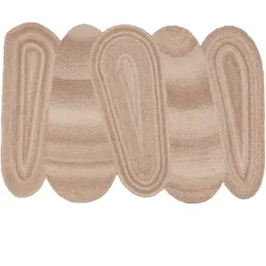 Maisons du Monde Tapis tufté avec bordures découpés 160x230 pas cher