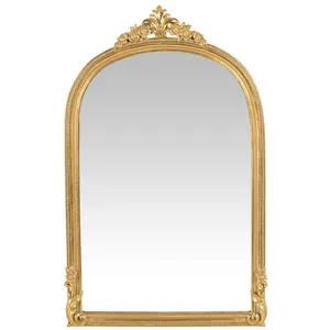 Maisons du Monde Miroir arche à moulures dorées 29x46 pas cher