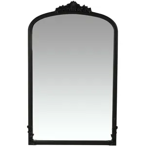 Maisons du Monde Miroir à moulures noires 67x110 pas cher