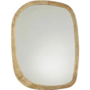 Maisons du Monde Miroir organique en bois de manguier 95x120 pas cher